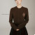 RACCOON 圓領外套 BLENDED CARDIGAN ROUND NECK